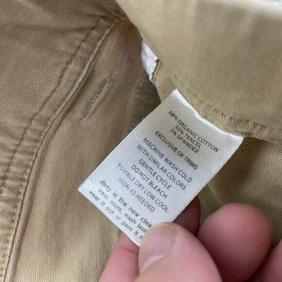 Toad Co Earthworks Ankle Pant Size 8 x 27" Inseam Organic Cotton Women 64-7 - Picture 5 of 10